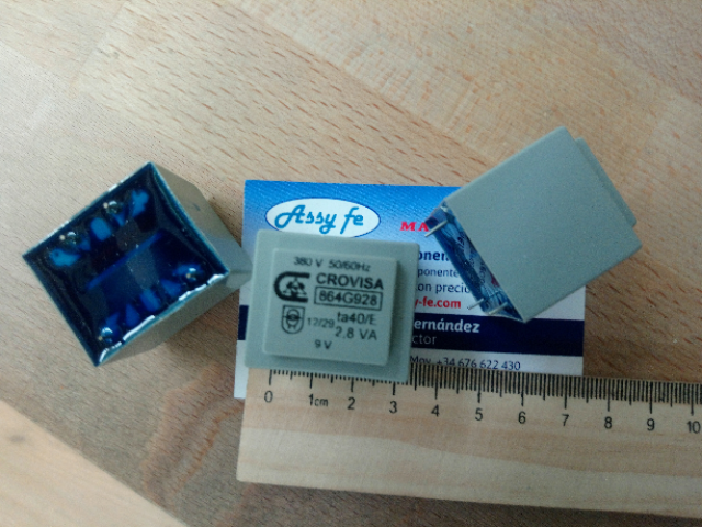380V-5060HZ-2.8VA-9V-TRANSFORMER-864G928